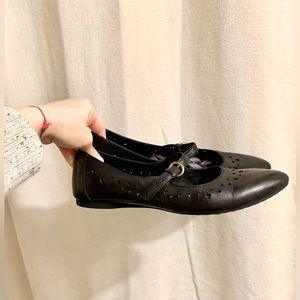 Børn Mary Jane Flats, sz. 6.5, Blk, EUC!